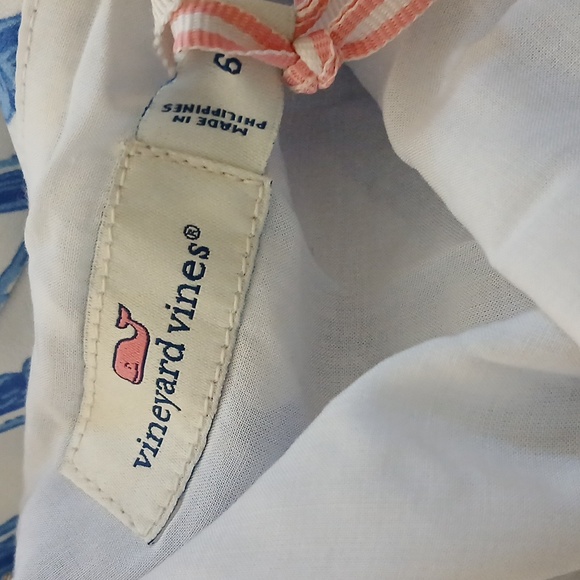Vineyard Vines Jumpsuit Blue/White NWT Size 6 - Picture 7 of 8